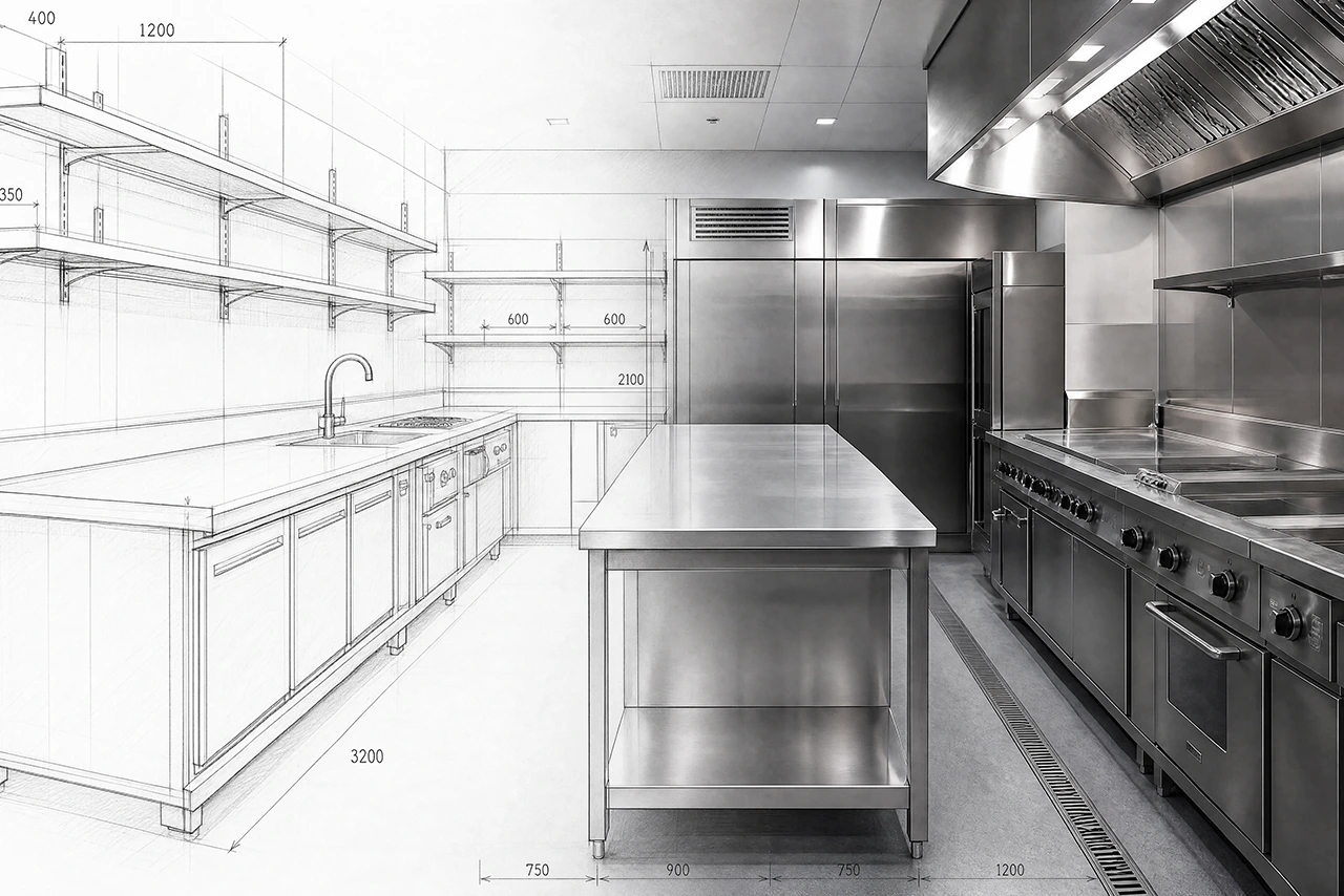 Profesionalne kuhinje po mjeri — Inox Plus